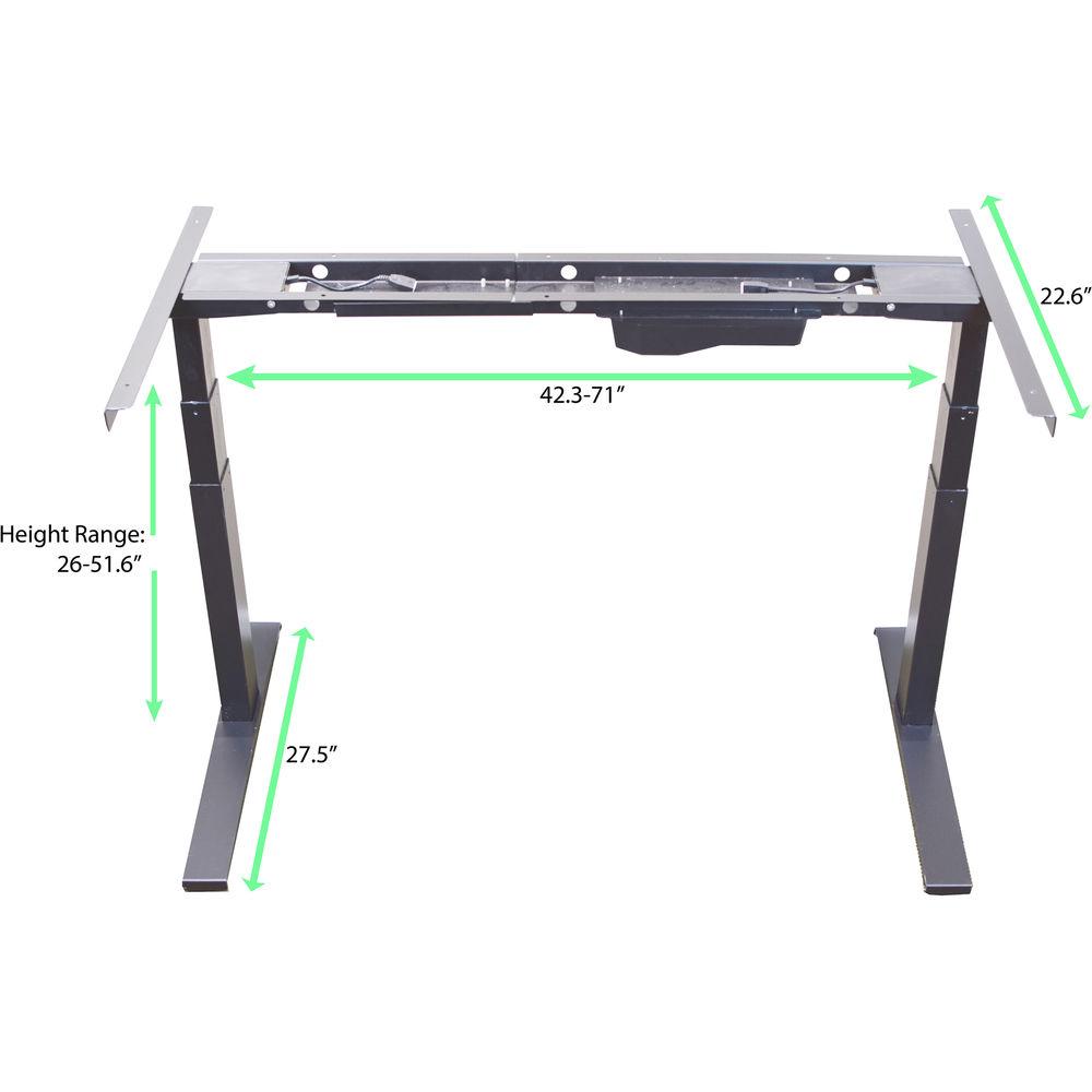 Uncaged Ergonomics Electric Standing Desk Legs Base