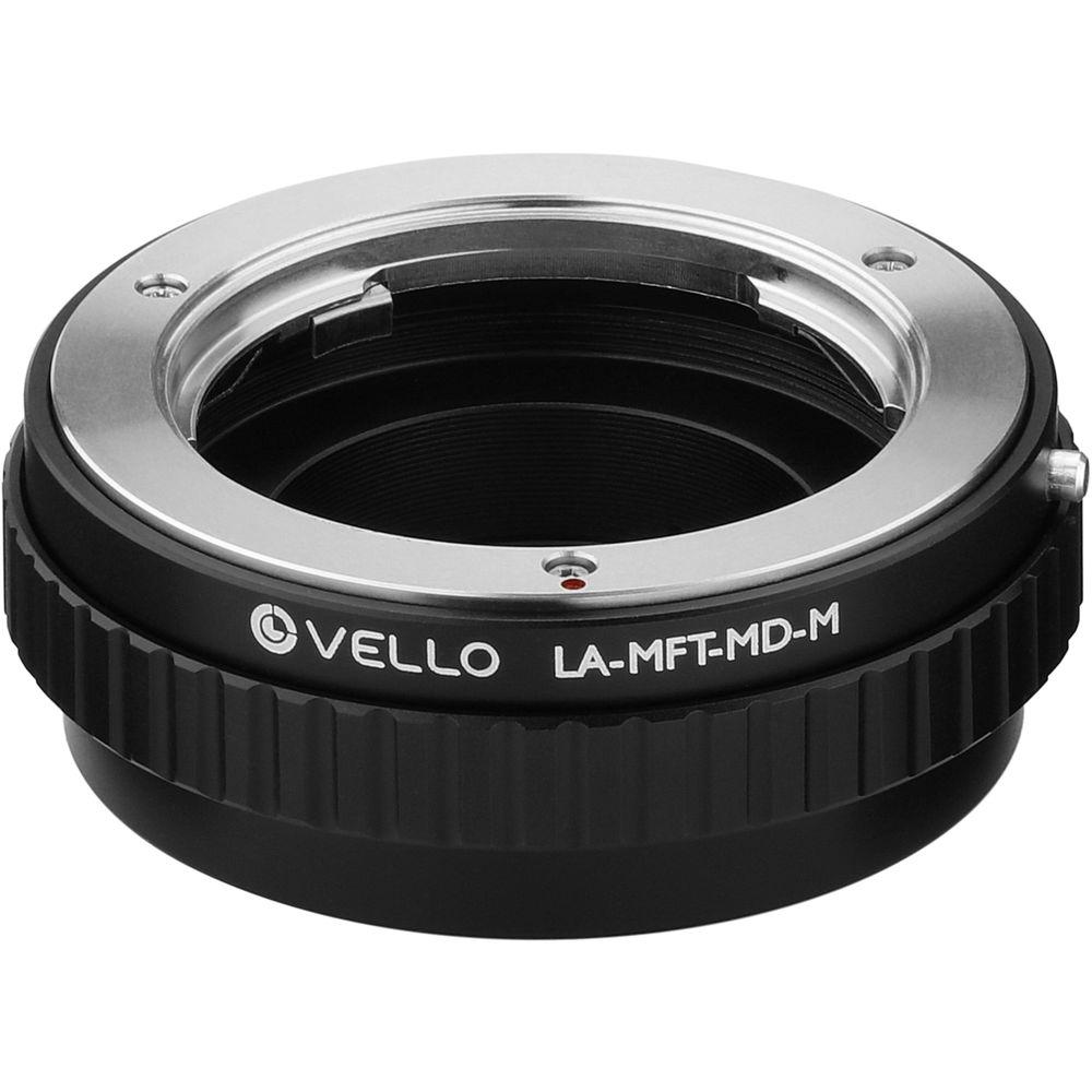 Vello Minolta MD Lens to Micro Four Thirds-Mount Camera Lens Adapter with Macro