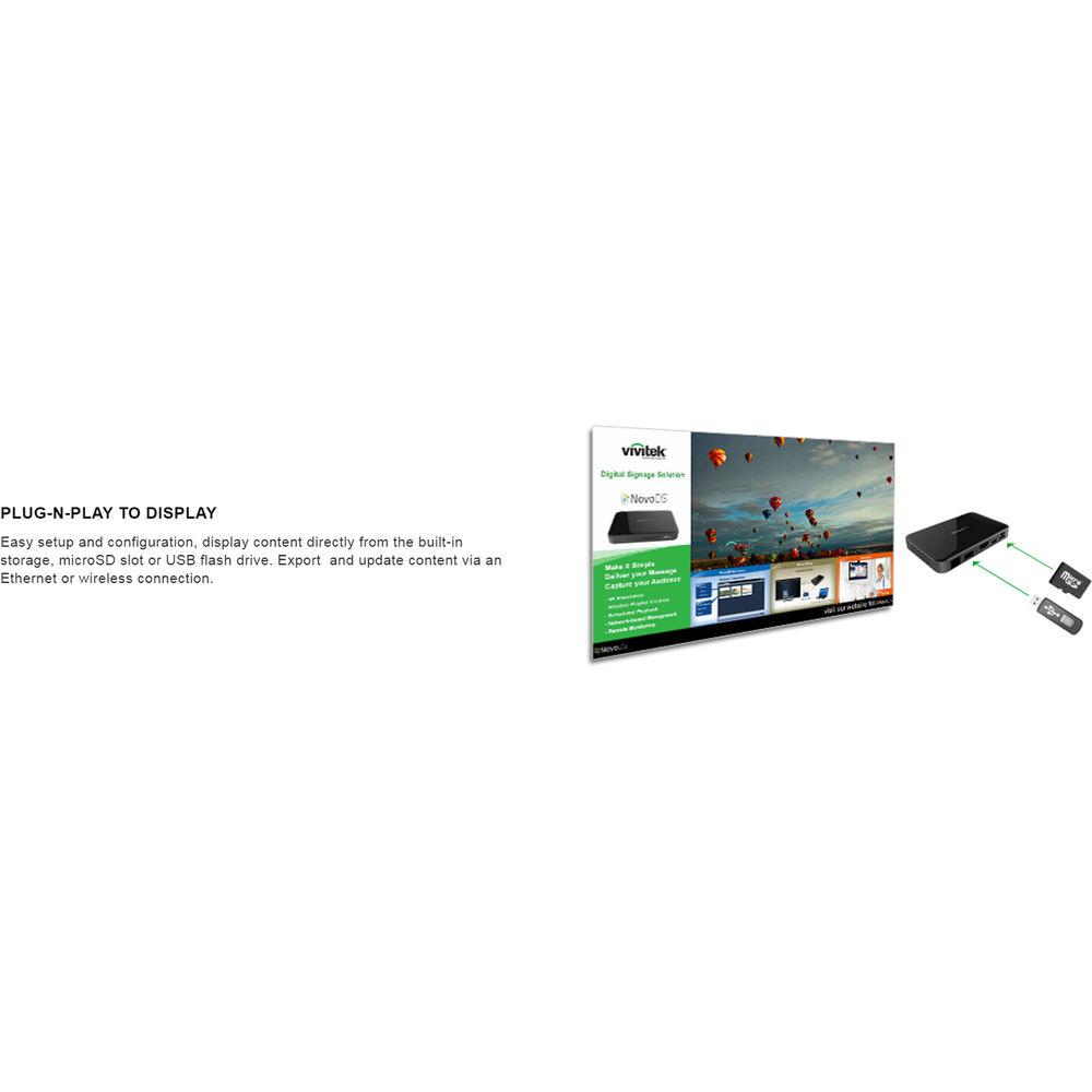Vivitek NovoDS UHD Digital Signage Player