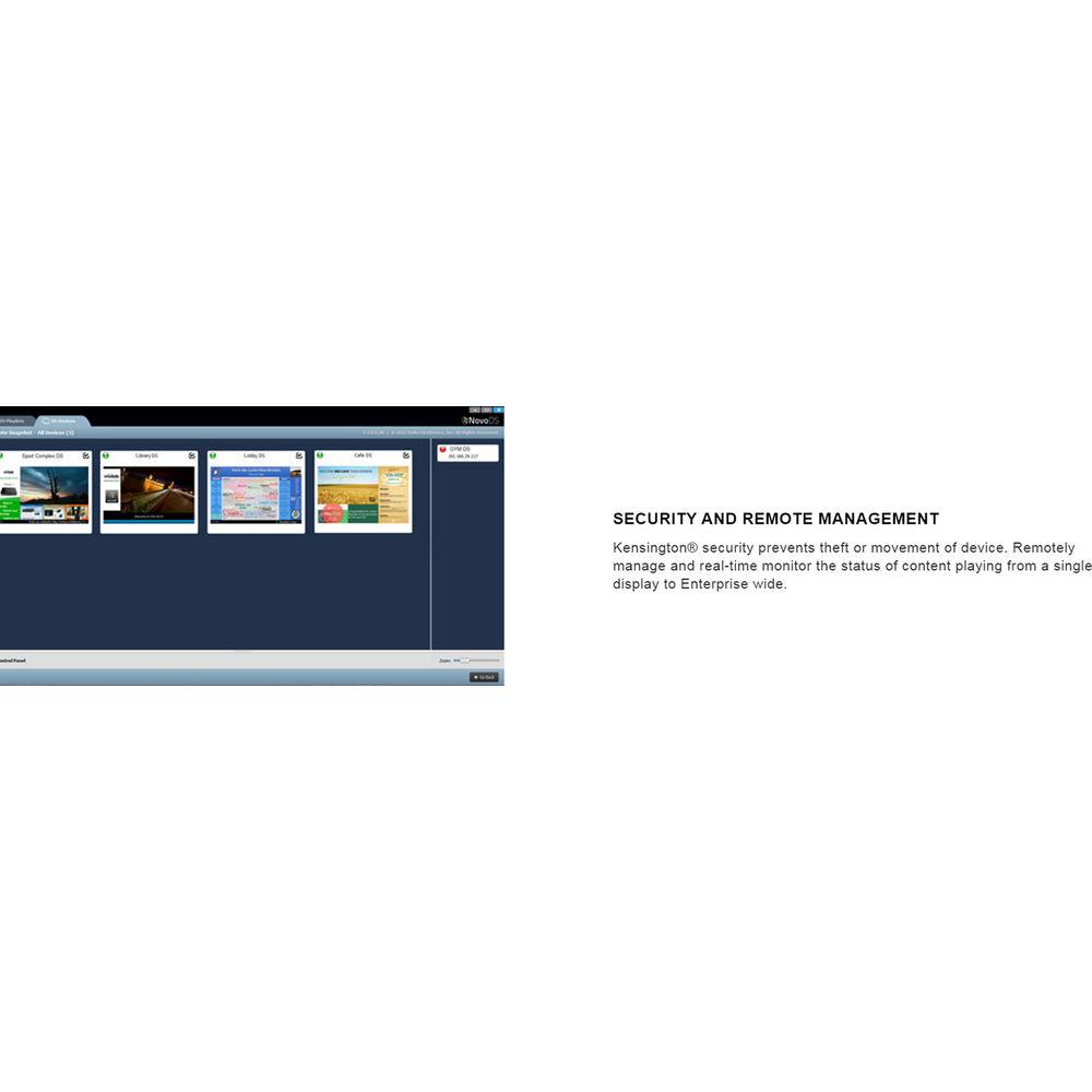 Vivitek NovoDS UHD Digital Signage Player