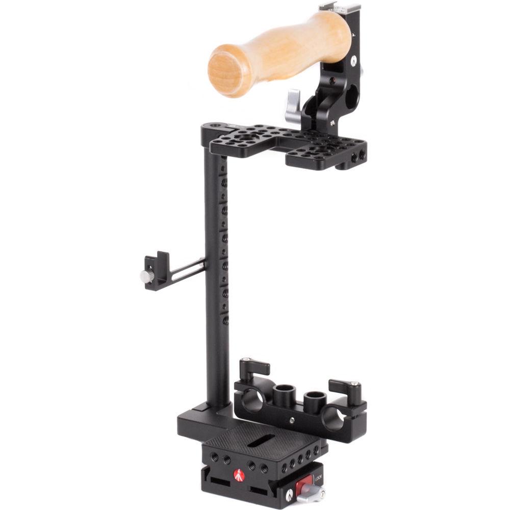 Wooden Camera Unified DSLR Cage with Wood Grip