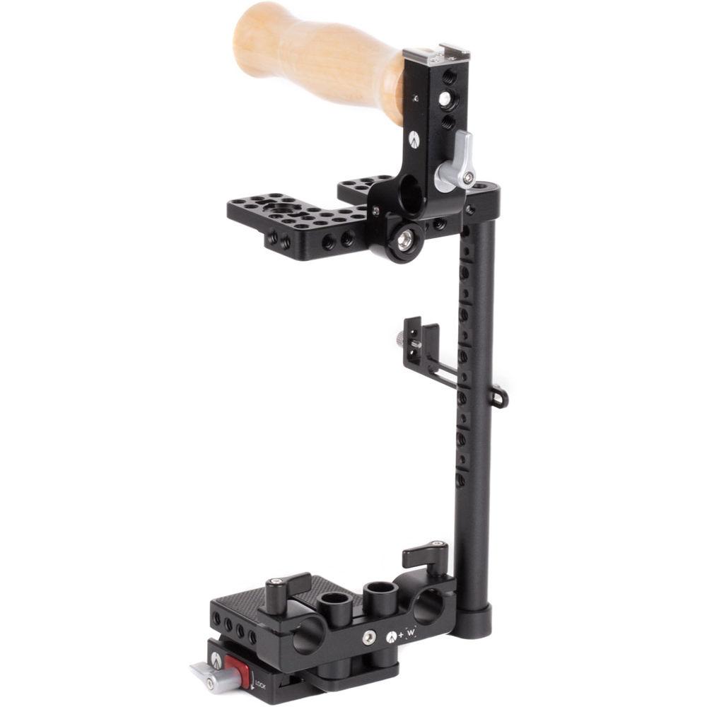 Wooden Camera Unified DSLR Cage with Wood Grip