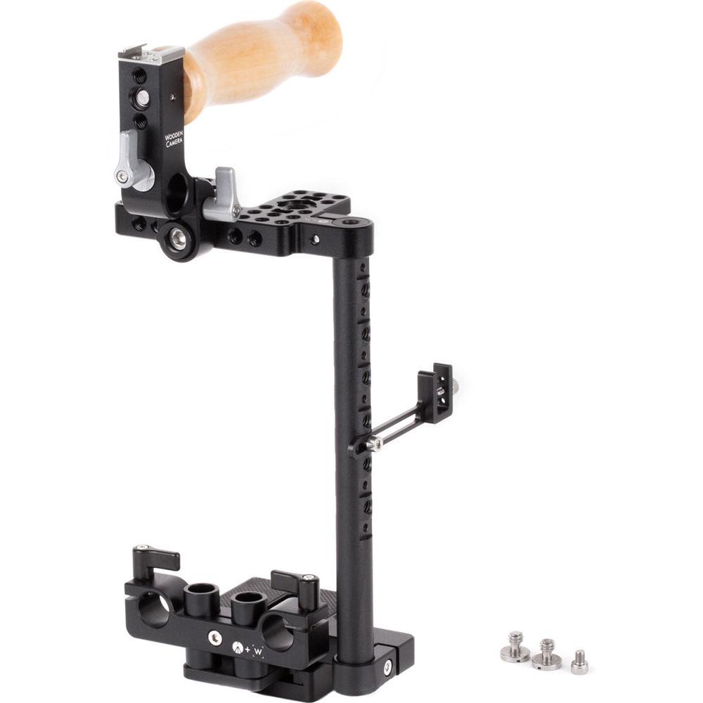 Wooden Camera Unified DSLR Cage with Wood Grip