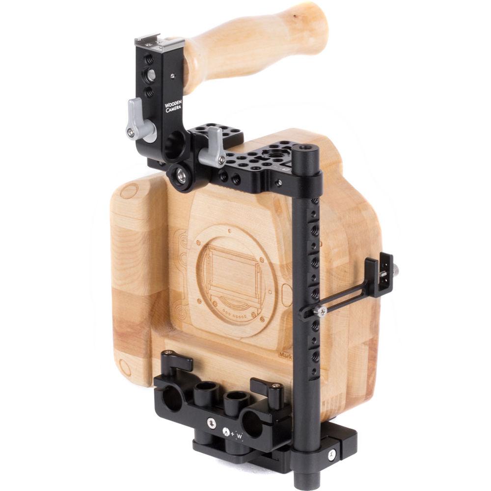 Wooden Camera Unified DSLR Cage with Wood Grip