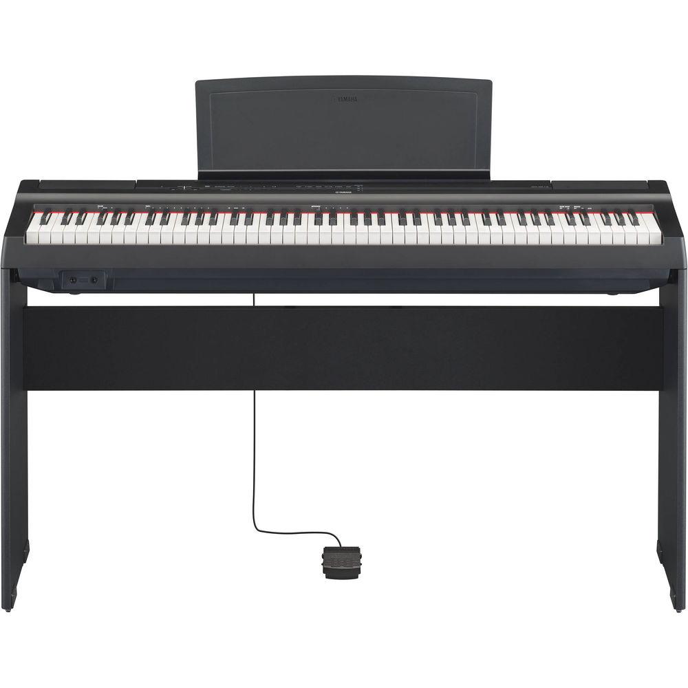 Yamaha P-125 Digital Piano Bundle with Stand and Bench