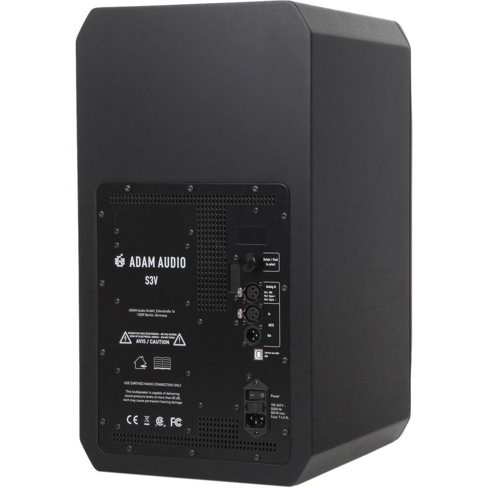 Adam Professional Audio S3V Active Three-Way 9" Midfield Studio Monitor