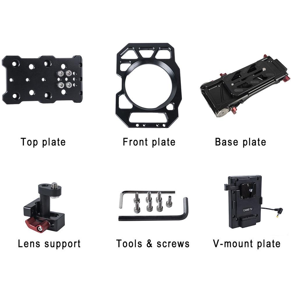 CAME-TV Shoulder Rig for Panasonic AU-EVA1 Cinema Camera