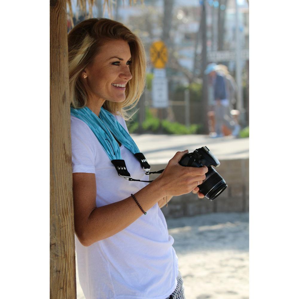 Capturing Couture Raffia Scarf Camera Strap