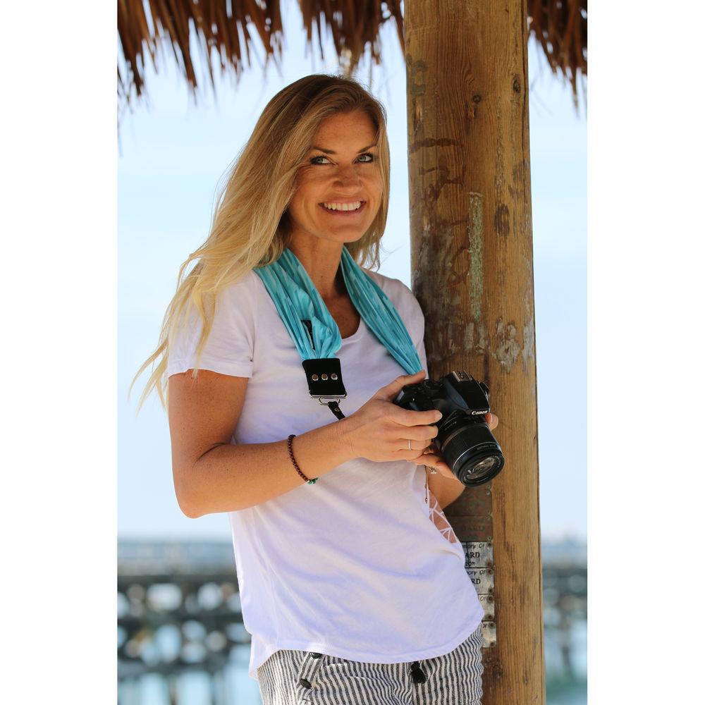 Capturing Couture Raffia Scarf Camera Strap