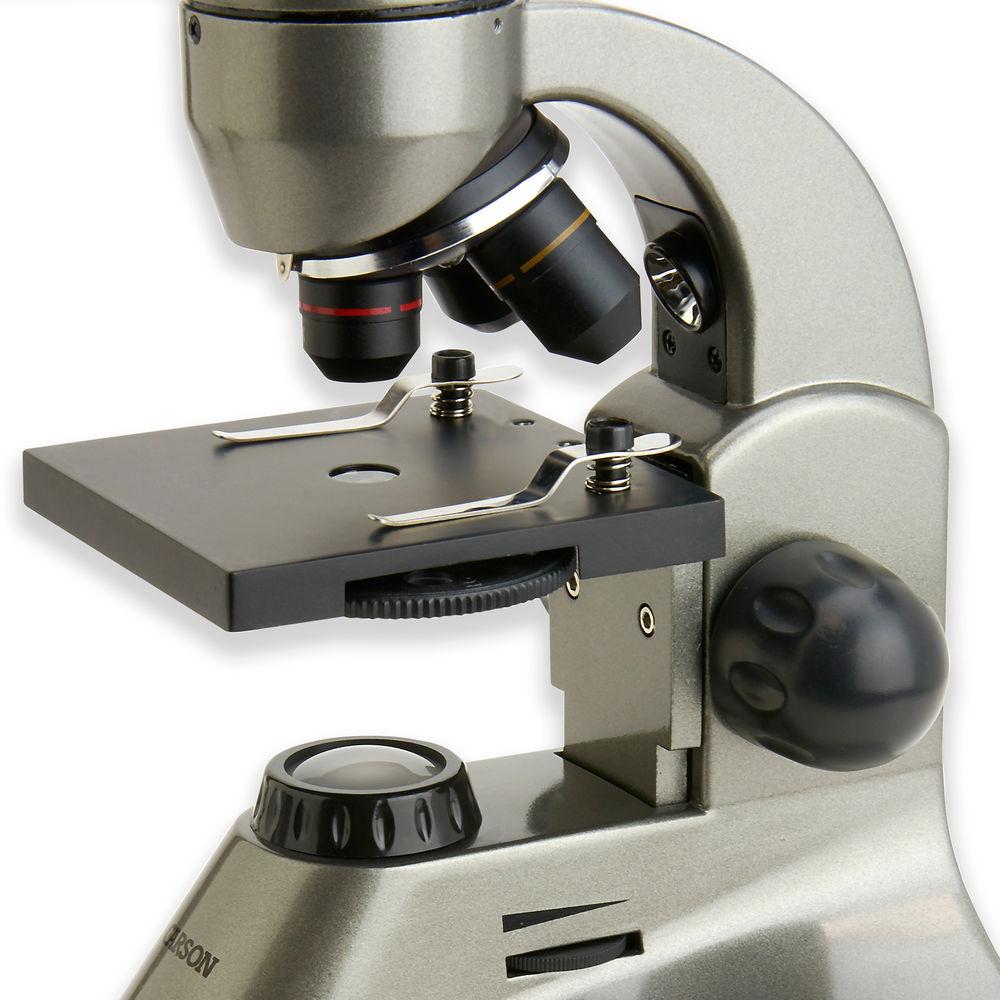 Carson MS-040 Biological Microscope & Universal Adapter for Smartphones Kit