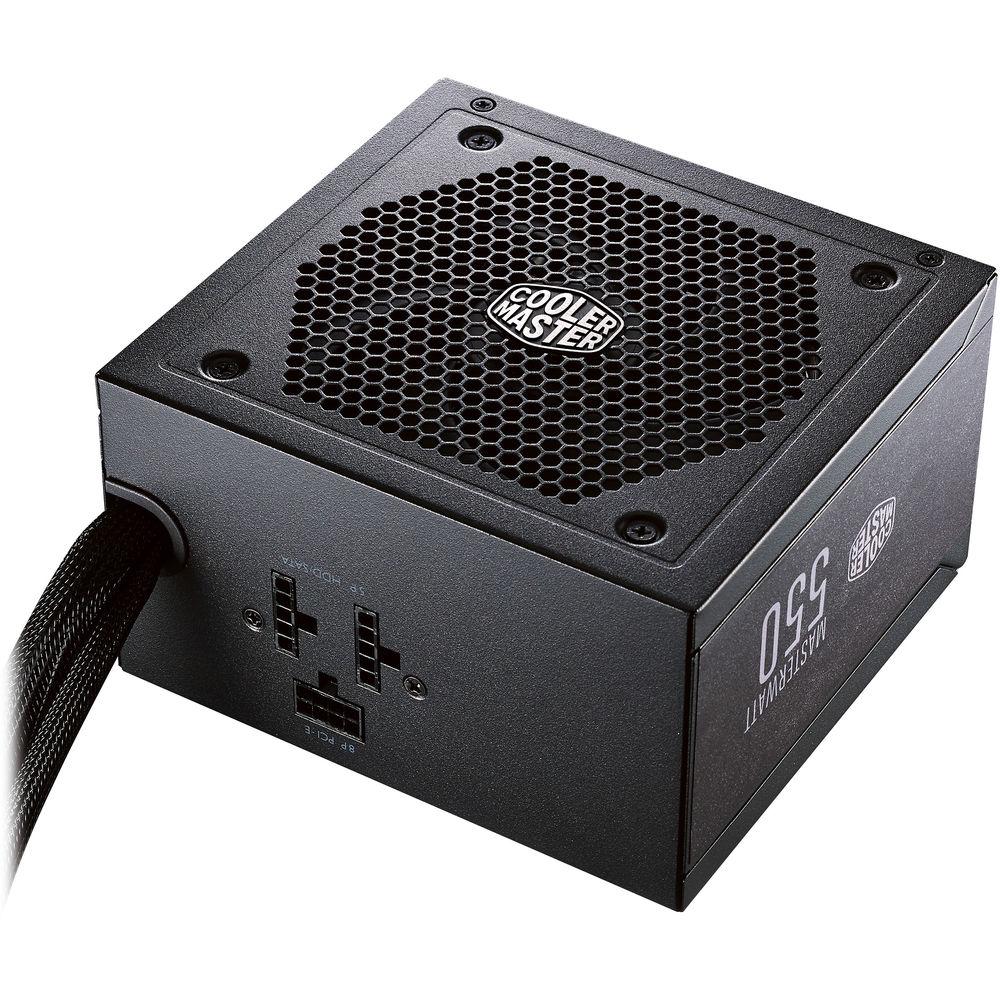 Cooler Master MasterWatt 550 550W 80 Plus Bronze Semi-Modular Power Supply