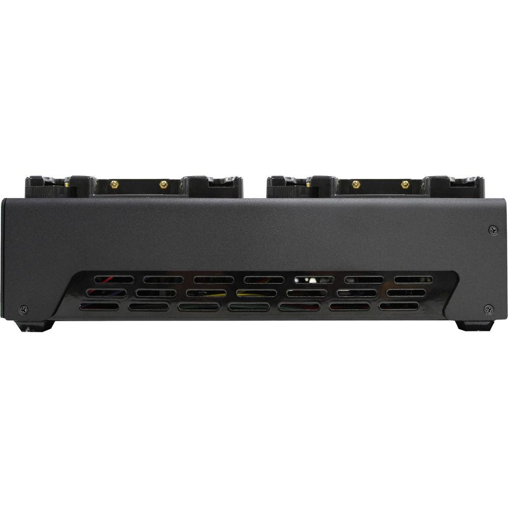 Core SWX Fleet Micro 3A Digital Quad Charger for Gold Mount Batteries