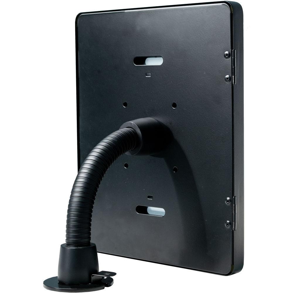 CTA Digital Premium Security Gooseneck Tabletop Mount for Select iPad, Galaxy, and Other 9.7-10.5" Tablets