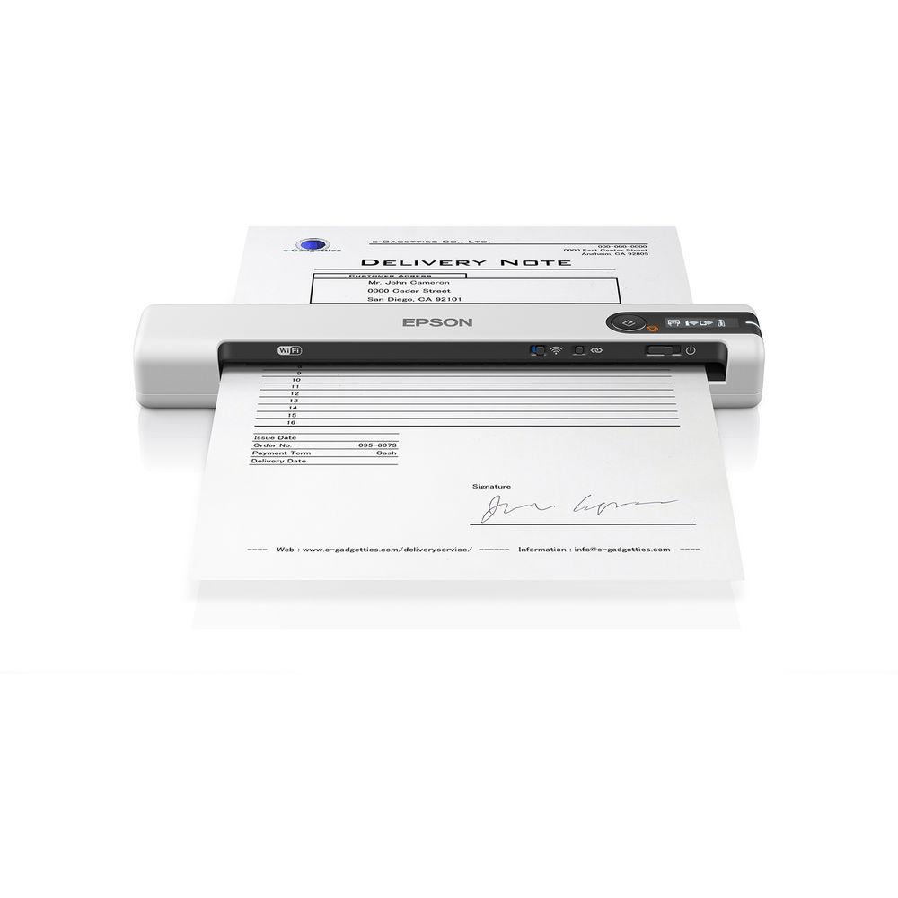 Epson DS-80W Wireless Portable Document Scanner