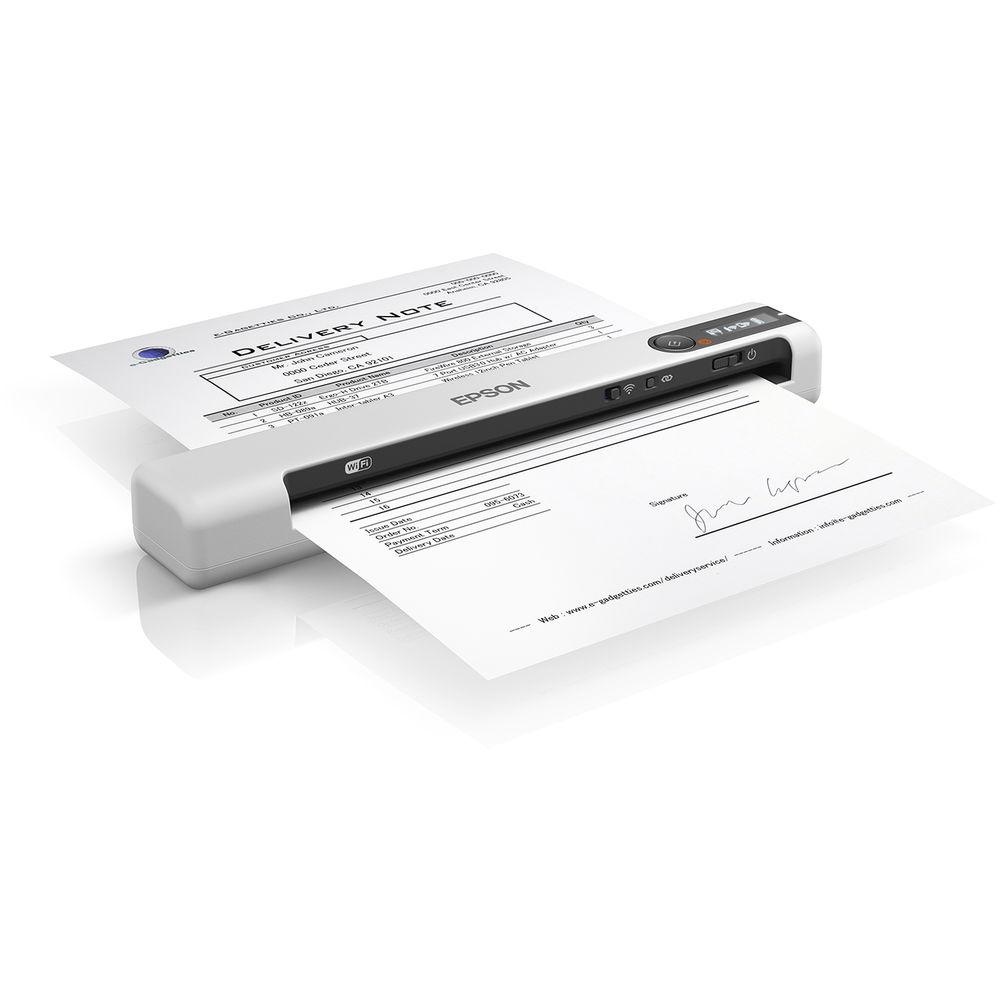 Epson DS-80W Wireless Portable Document Scanner