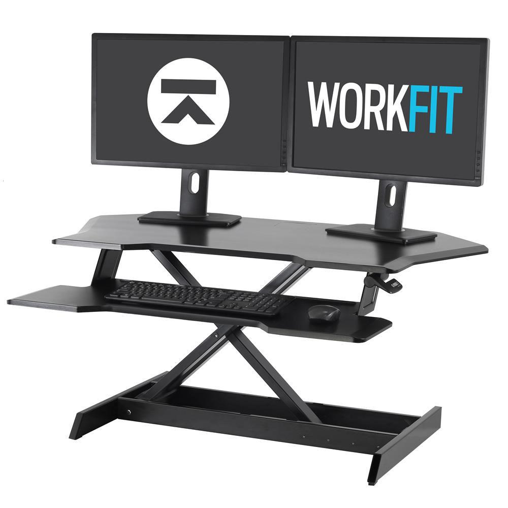 Ergotron WorkFit Corner Sit-Stand Desktop Workstation