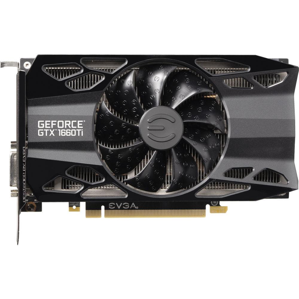 EVGA GeForce GTX 1660 Ti XC Black Gaming Graphics Card