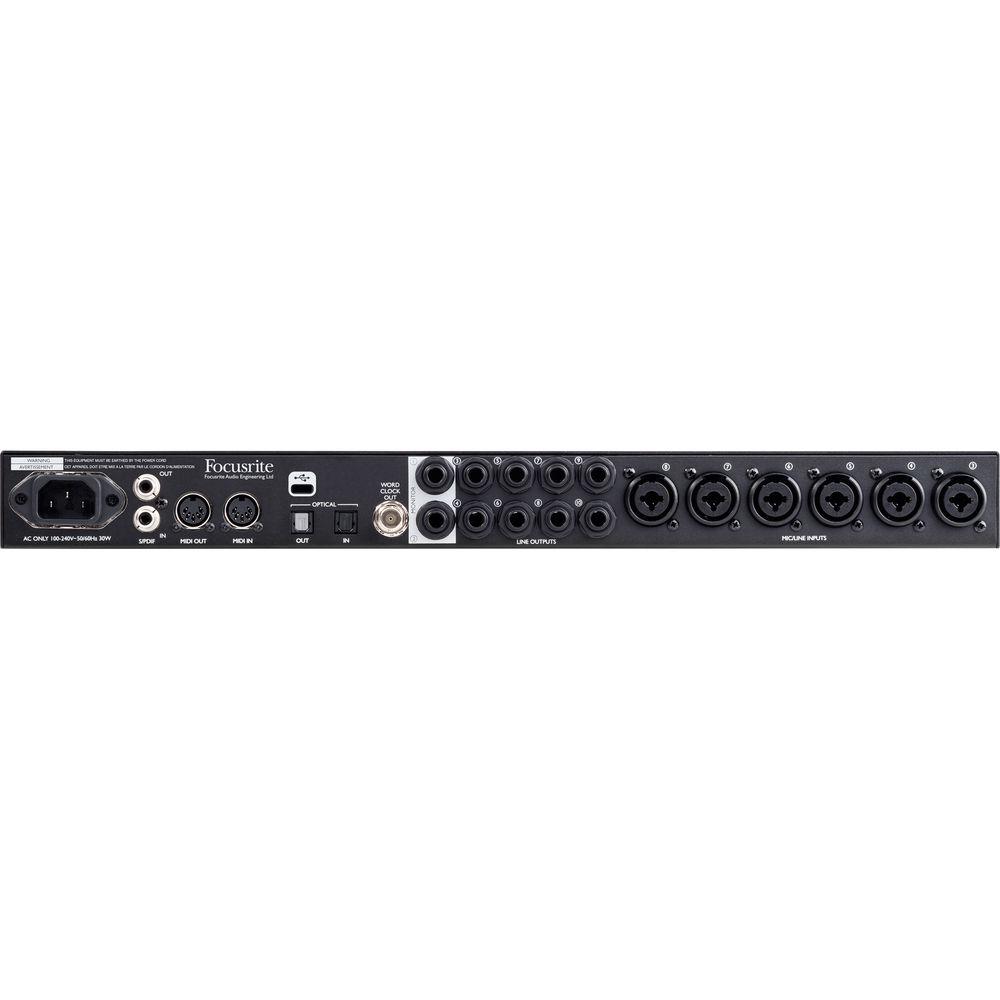 Focusrite Clarett 8Pre USB 18x20 USB Audio Interface