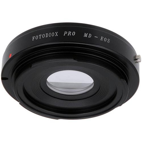 FotodioX Pro Lens Mount Adapter with Generation v10 Focus Confirmation Chip for Minolta MD-Mount Lens to Canon EF or EF-S Mount Camera
