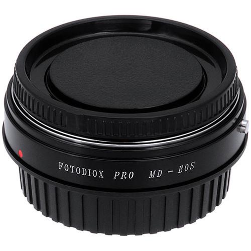 FotodioX Pro Lens Mount Adapter with Generation v10 Focus Confirmation Chip for Minolta MD-Mount Lens to Canon EF or EF-S Mount Camera