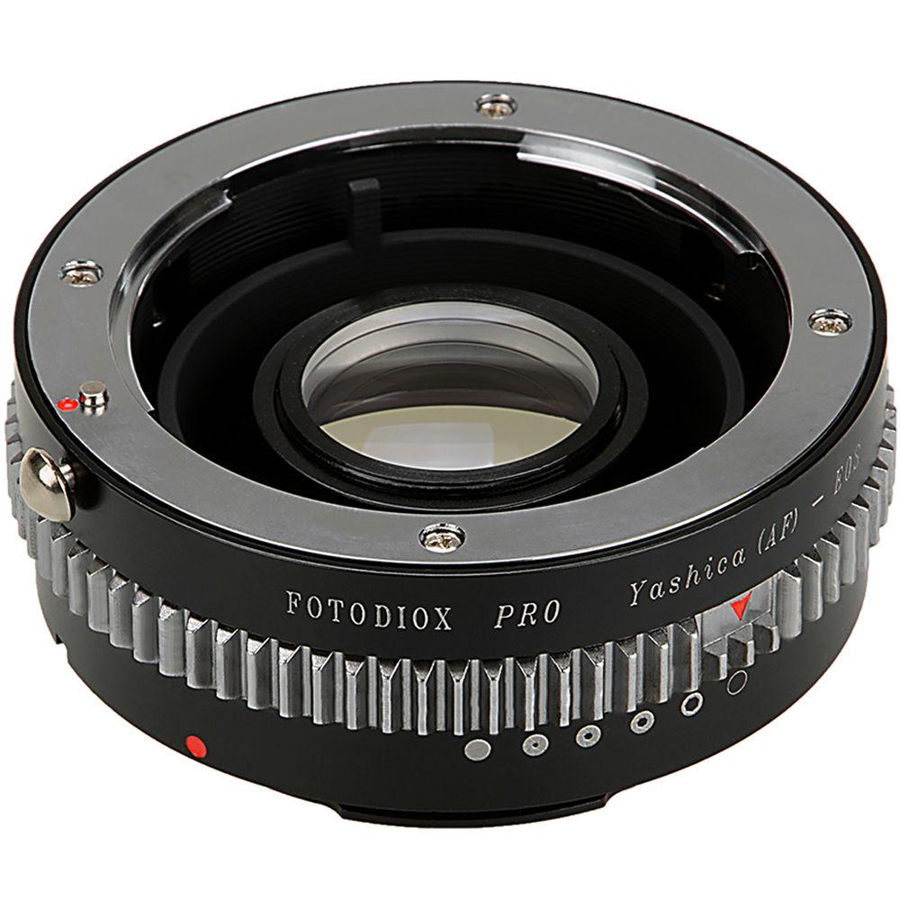 FotodioX Pro Lens Mount Adapter with Generation v10 Focus Confirmation Chip for Yashica AF-Mount Lens to Canon EF or EF-S Mount Camera