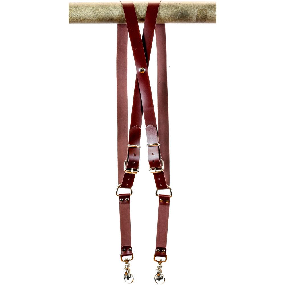 Funk Plus Latigo Leather Snap Back Harness with 1.25" Wide Straps