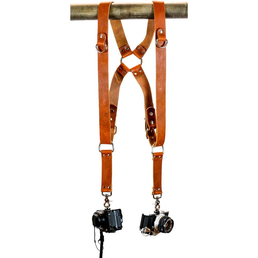 Funk Plus Water Buffalo Leather Ring Back Harness with 1.5" Wide Straps and D-Rings