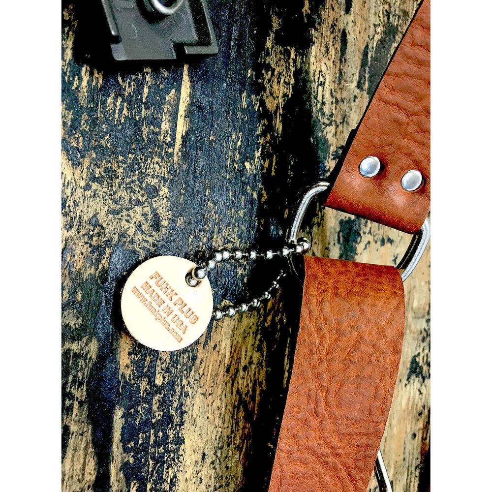 Funk Plus Water Buffalo Leather Ring Back Harness with 1.5" Wide Straps and D-Rings