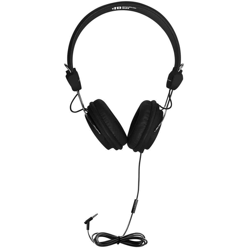 HamiltonBuhl Sack-O-Phones Favoritz Student Headphones with In-Line Microphones