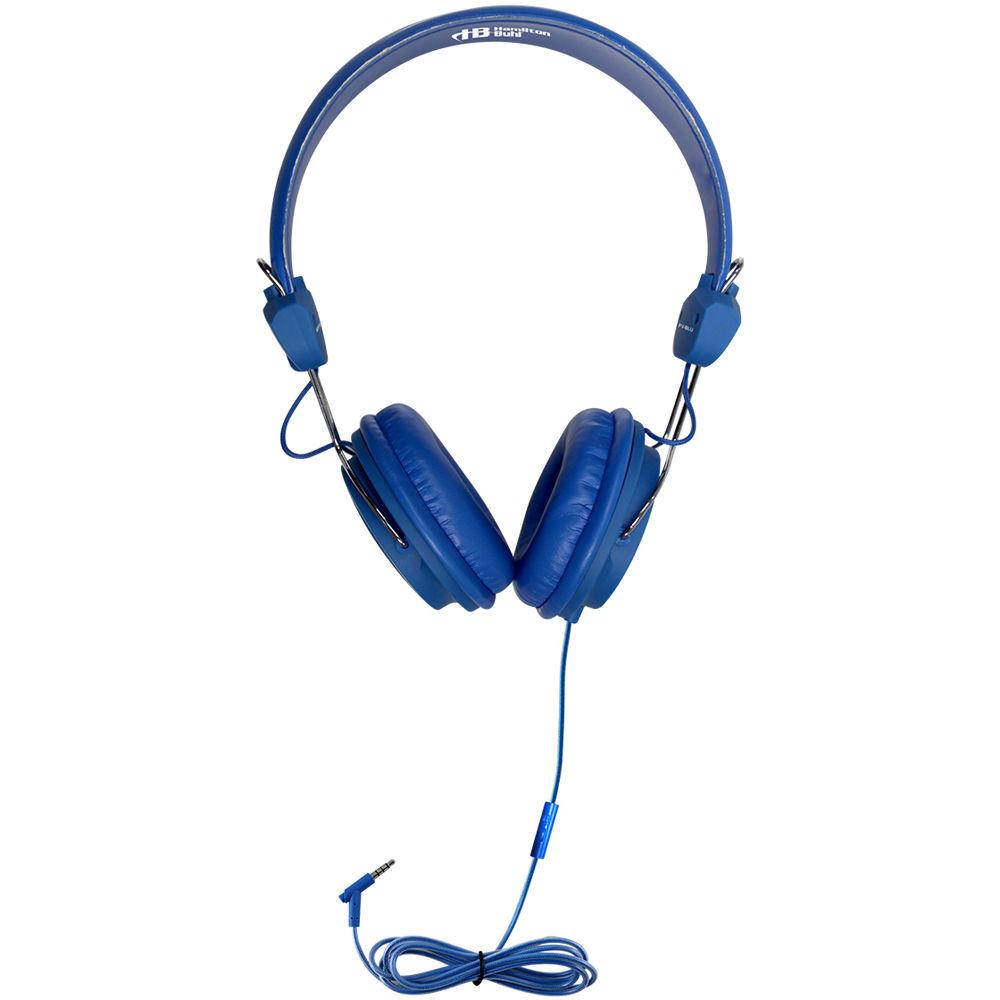 HamiltonBuhl Sack-O-Phones Favoritz Student Headphones with In-Line Microphones