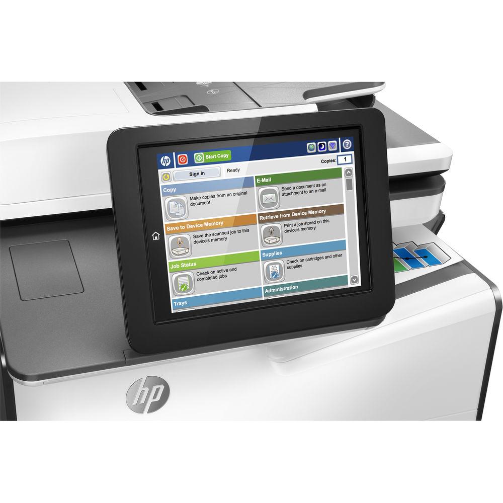 HP PageWide Enterprise Color MFP 586dn All-in-One Inkjet Printer