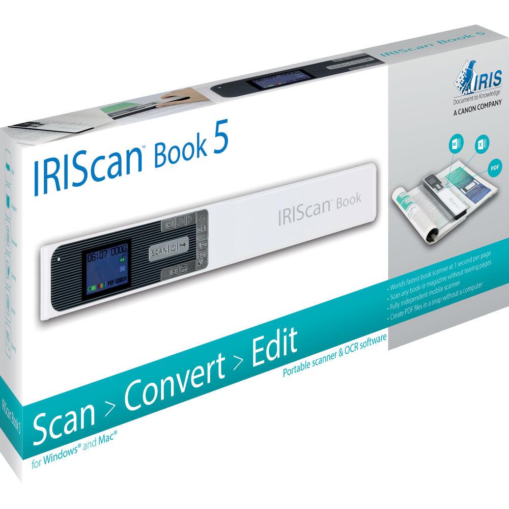 IRIS IRIScan Book 5 Portable Scanner