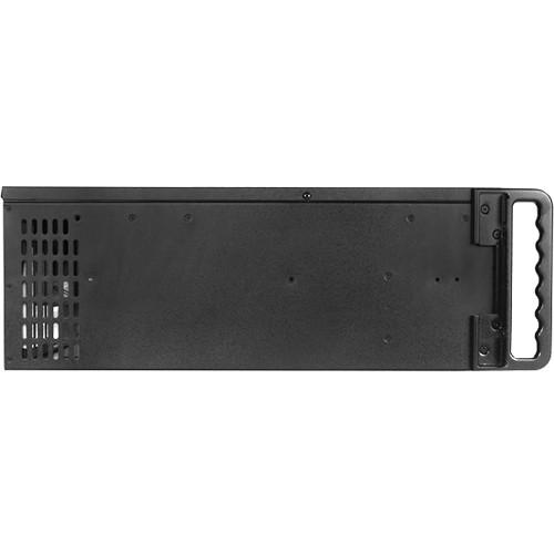 iStarUSA D-400 4 RU Compact Stylish Rackmount Chassis with 500W Redundant Power Supply