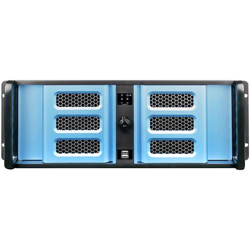 iStarUSA D-400SE 4 RU Compact Stylish Rackmount Chassis with 500W Redundant Power Supply