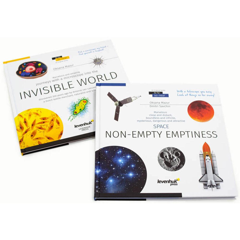 Levenhuk Space Microworld Knowledge Book Set