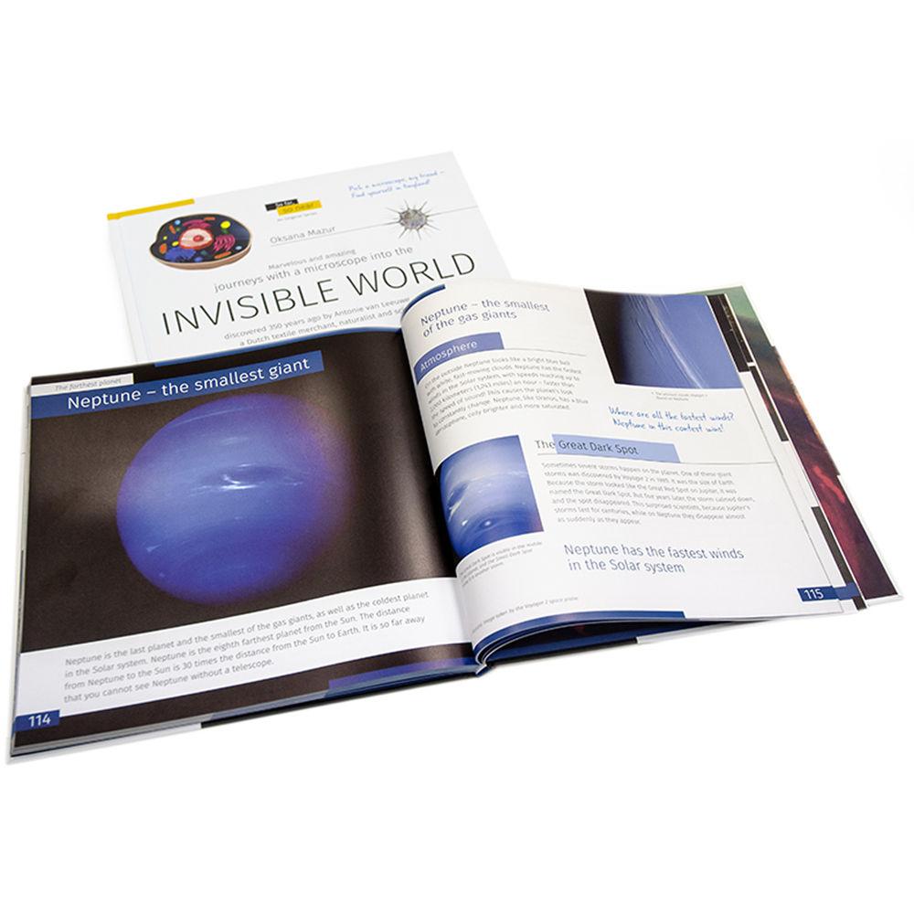 Levenhuk Space Microworld Knowledge Book Set