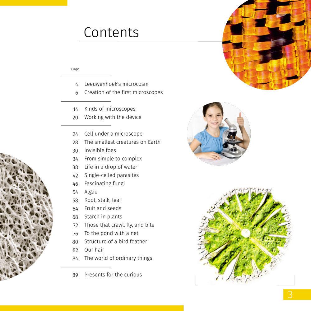 Levenhuk Space Microworld Knowledge Book Set