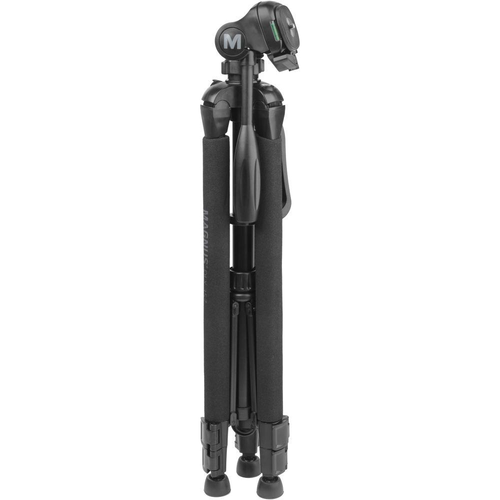 Magnus DLX-357 3-Section Photo Video Tripod with Pan Head