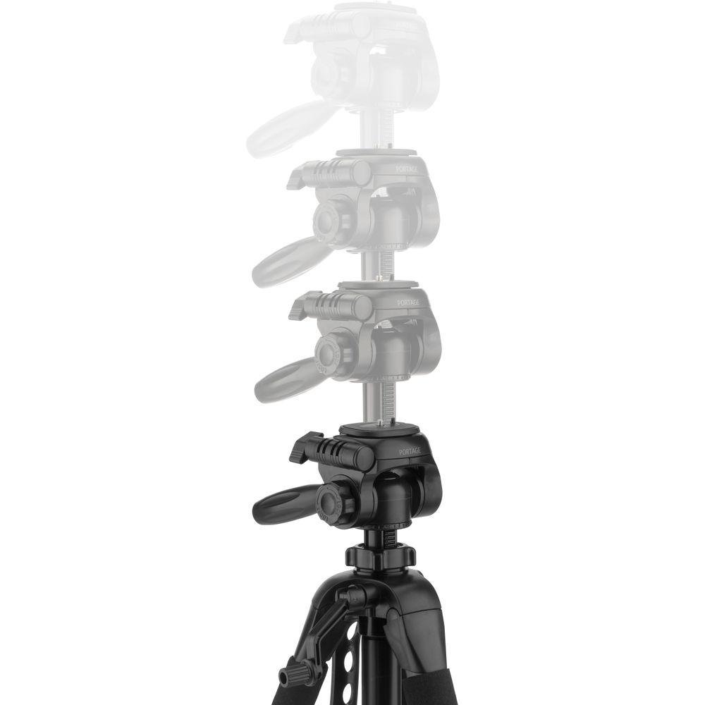 Magnus DLX-357 3-Section Photo Video Tripod with Pan Head