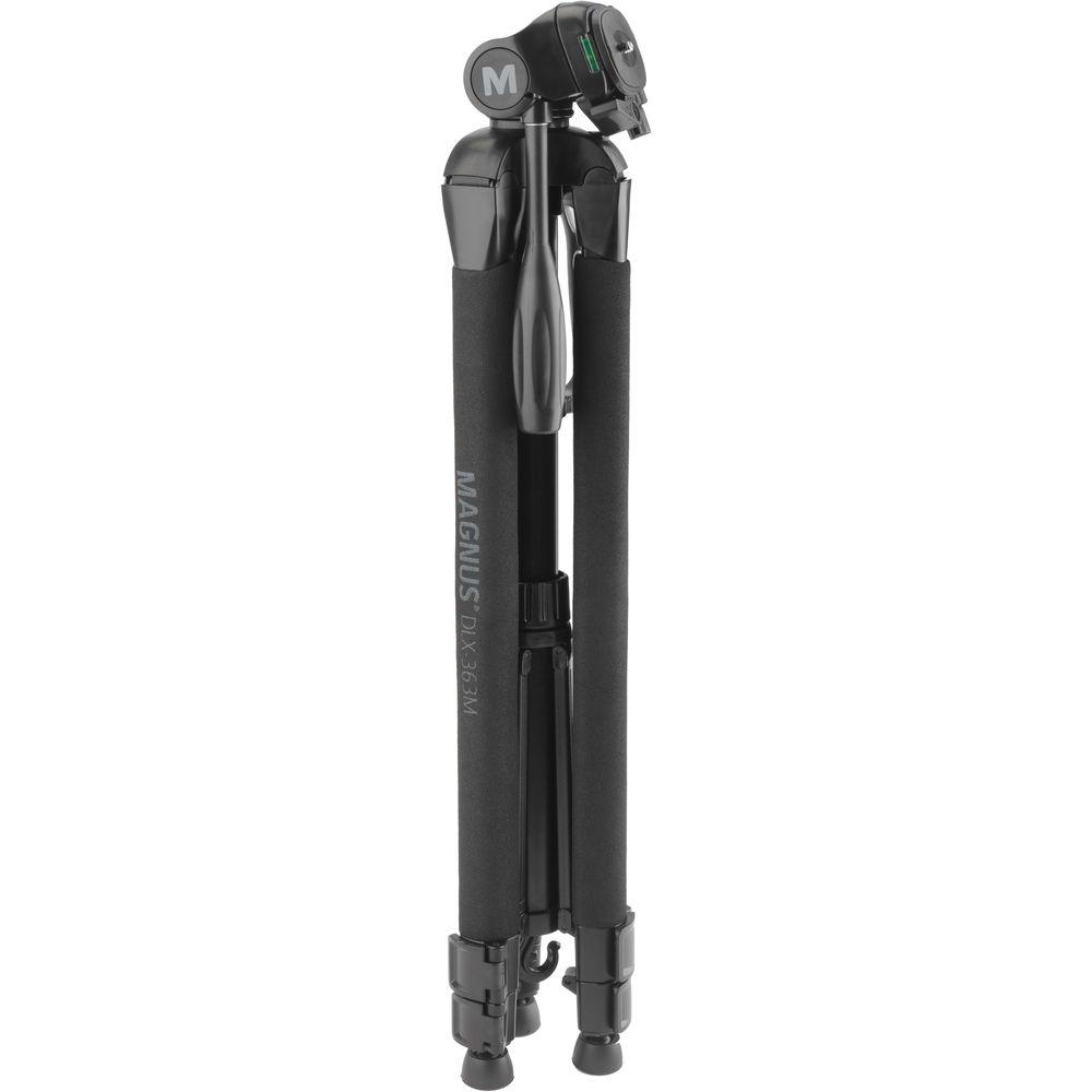 Magnus DLX-363M Photo Video Tripod with Pan Head and Monopod
