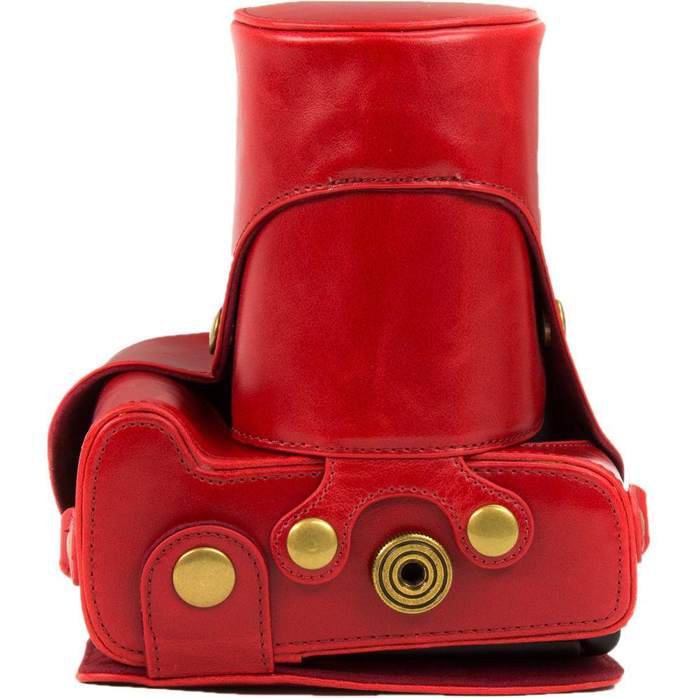 MegaGear Ever Ready PU Leather Case for Canon EOS Rebel T3, T2i, T2, 500D, 1000D with 18-55mm Lens