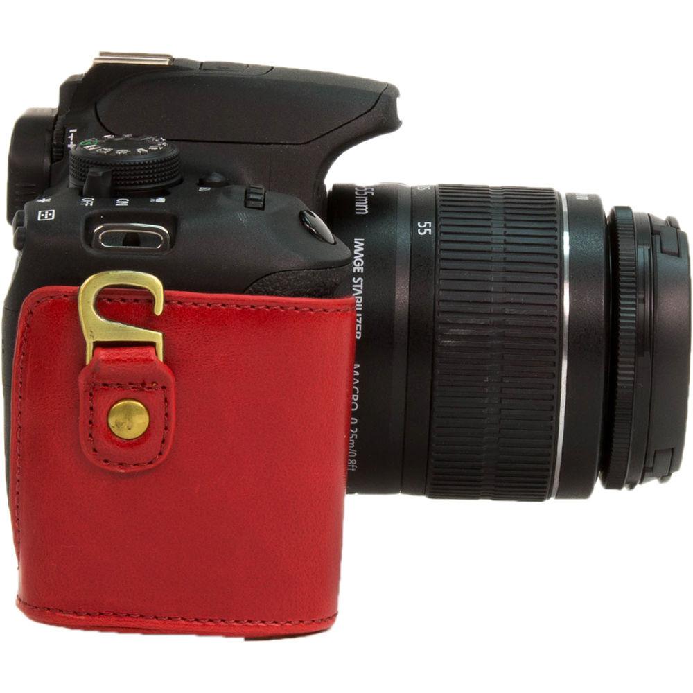 MegaGear Ever Ready PU Leather Case for Canon EOS Rebel T3, T2i, T2, 500D, 1000D with 18-55mm Lens