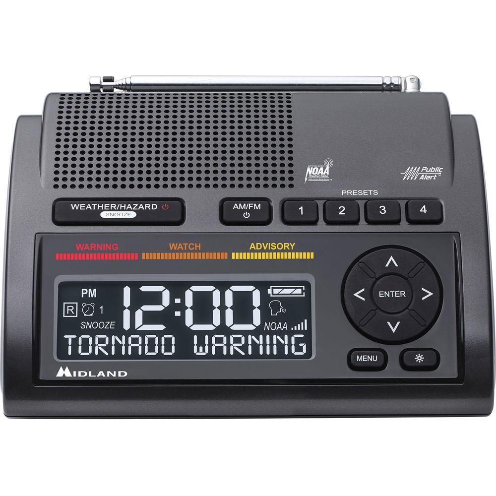Midland WR400 Deluxe NOAA Weather Radio