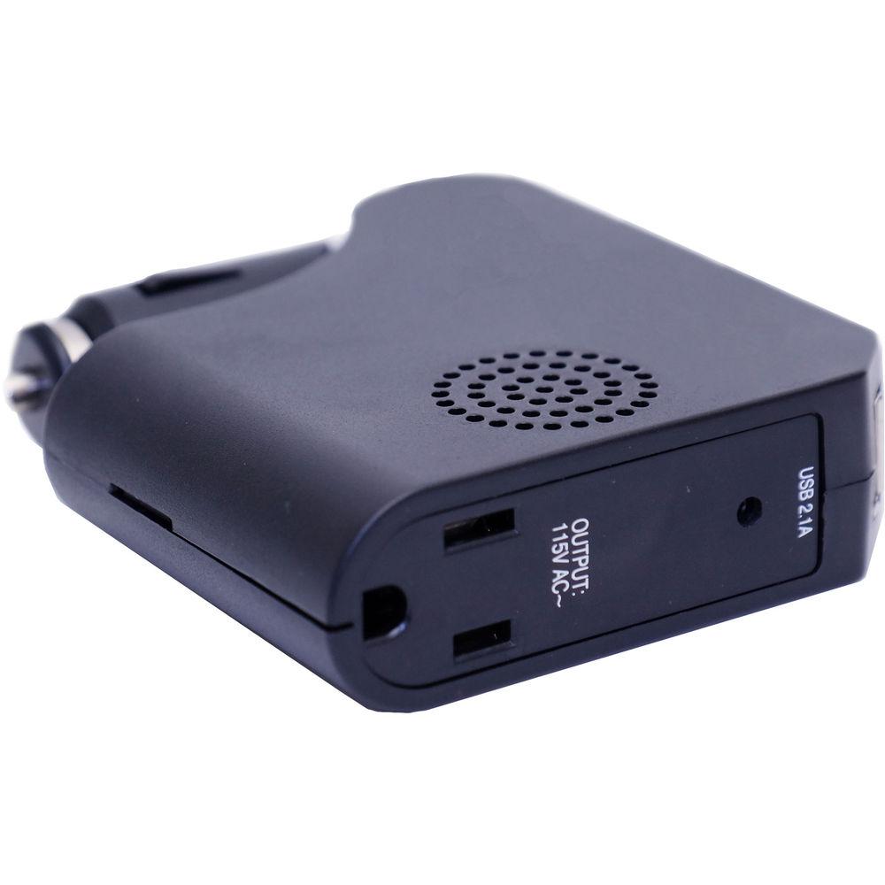 Mini Gadgets OmniInverter Car Adapter with 1080p Covert Camera