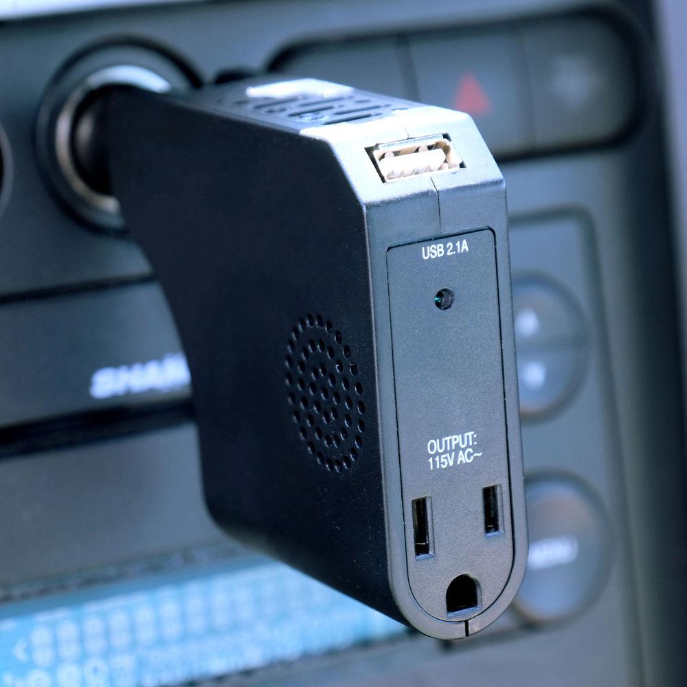 Mini Gadgets OmniInverter Car Adapter with 1080p Covert Camera
