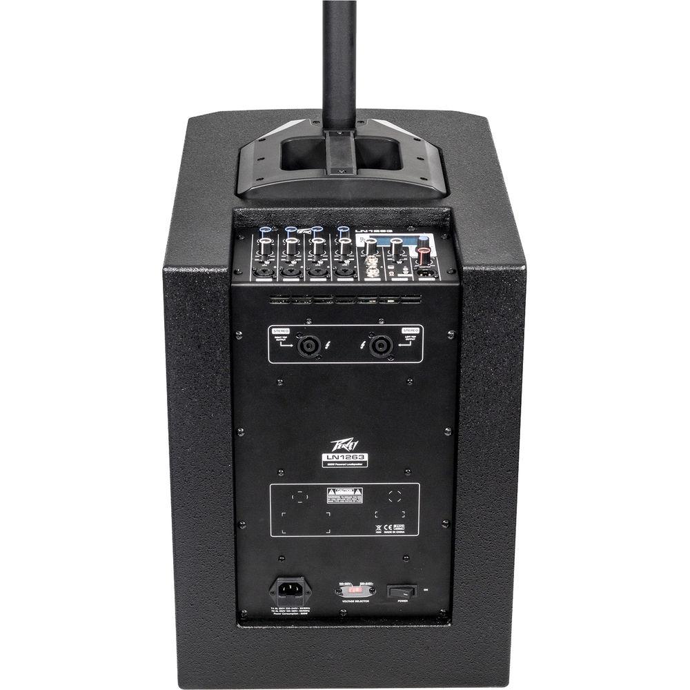 Peavey LN1263 Column Array - 1200W Portable PA System with Bluetooth