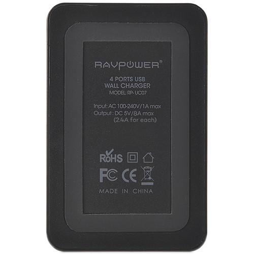 RAVPower 4-Port USB Charging Station