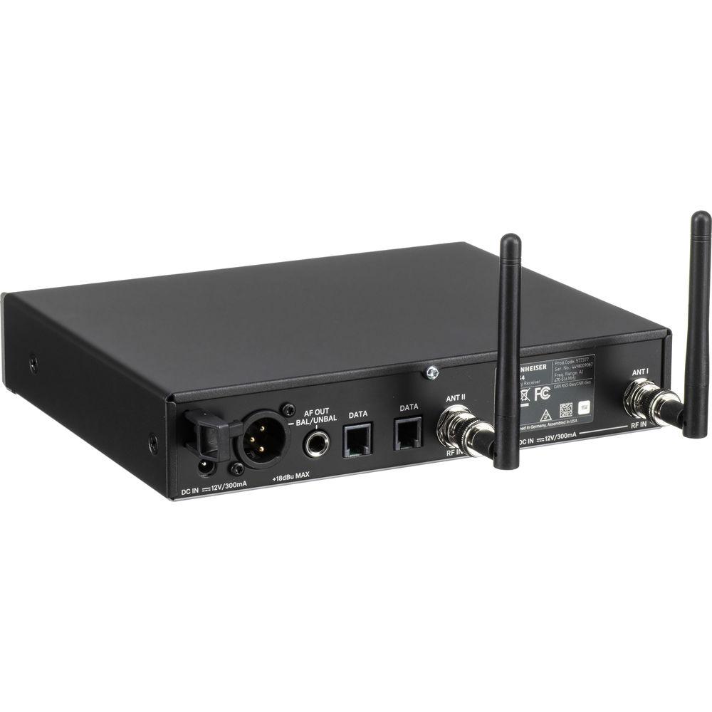 Sennheiser ew 100 G4 Combo ME2-II Lavalier and e835 Handheld Wireless Combo Kit A: