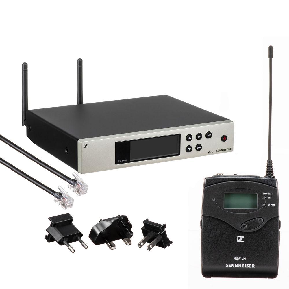 Sennheiser ew 100 G4-ME 2-II Wireless Bodypack System with ME 2-II Omnidirectional Lavalier Microphone