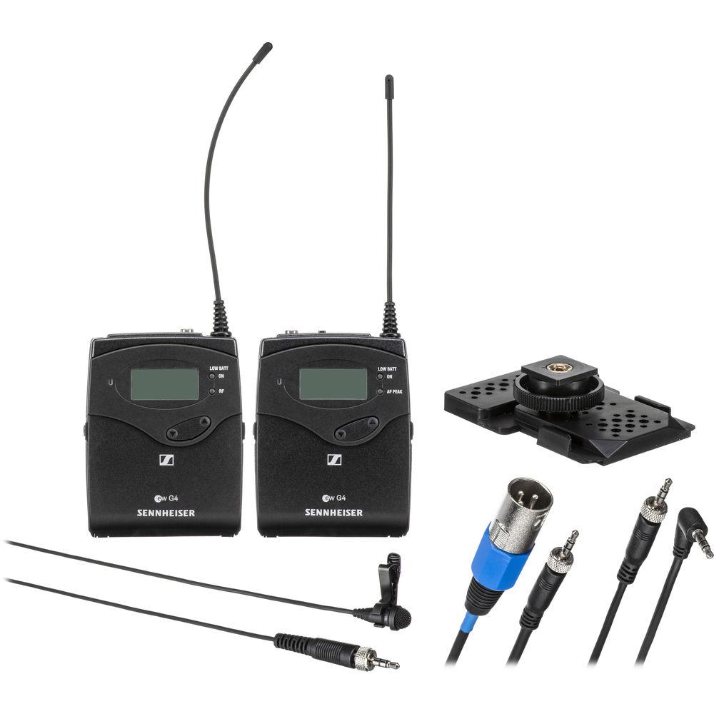 Sennheiser EW 112P G4 Camera-Mount Wireless Omni Lavalier Microphone System